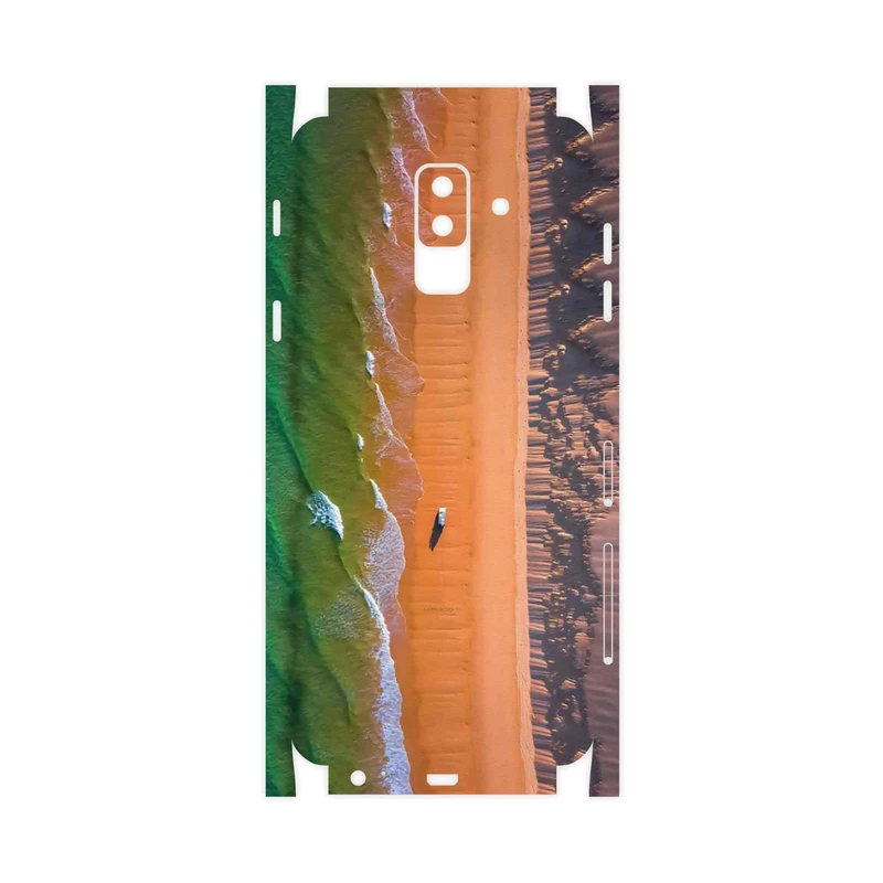 برچسب پوششی ماهوت مدل Beach and Green Sea-FullSkin مناسب برای گوشی موبایل سامسونگ Galaxy A6 Plus 2018