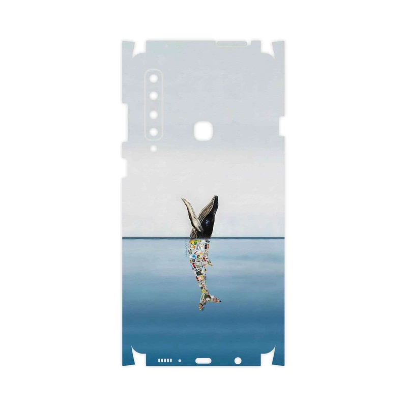 برچسب پوششی ماهوت مدل Collage of Sea Trash-FullSkin مناسب برای گوشی موبایل سامسونگ Galaxy A9 2018