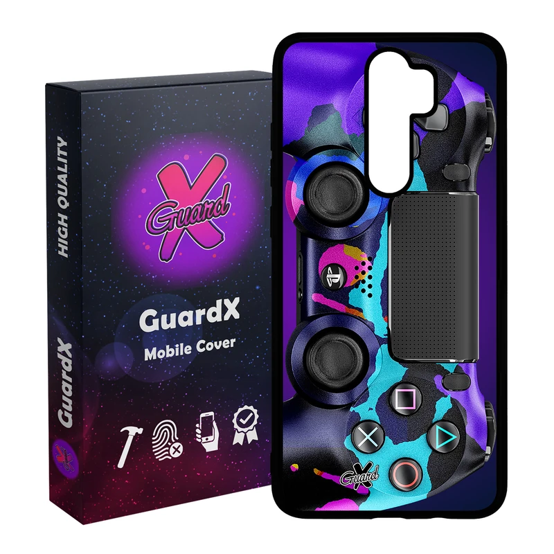 کاور گارد ایکس طرح PS4 Controller مدل Glass10089 مناسب برای گوشی موبایل شیائومی Redmi 9 / 9 Prime