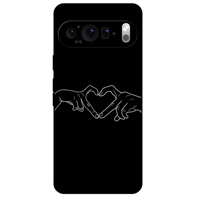 کاور مگافون طرح عشق مدل 1857 مناسب برای گوشی موبایل گوگل Pixel 9 Pro