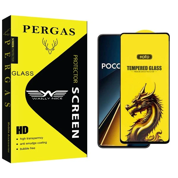 محافظ صفحه نمایش وایلی نایس مدل Pergas Y-Horo مناسب برای گوشی موبایل شیائومی poco x6 pro