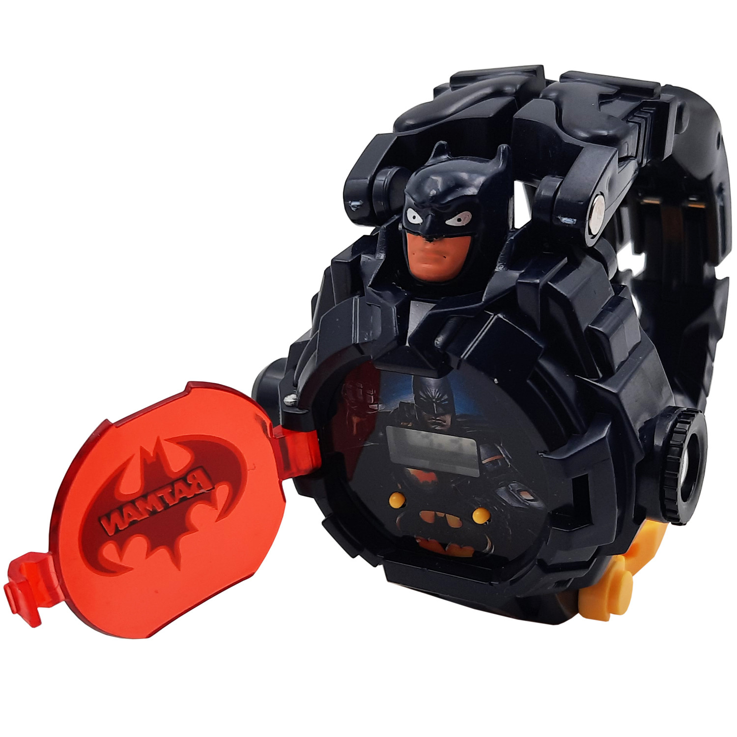 ساعت مچی دیجیتال طرح ربات کد BATMAN-01