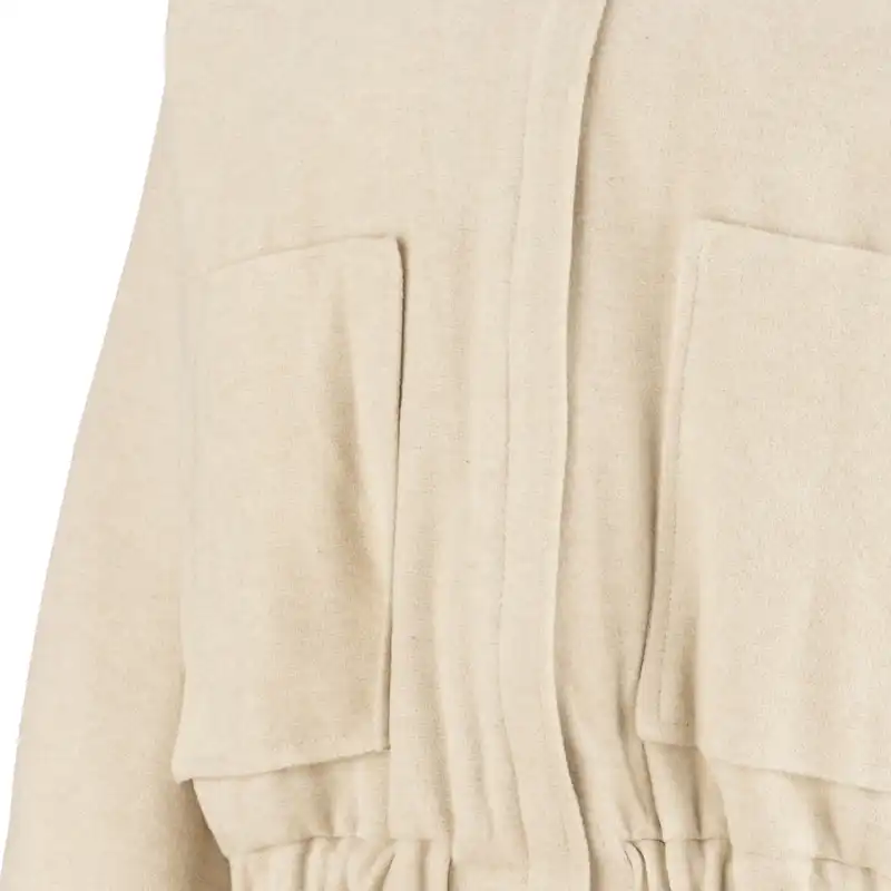 کت زنانه سرژه مدل 232130 رنگ کرم