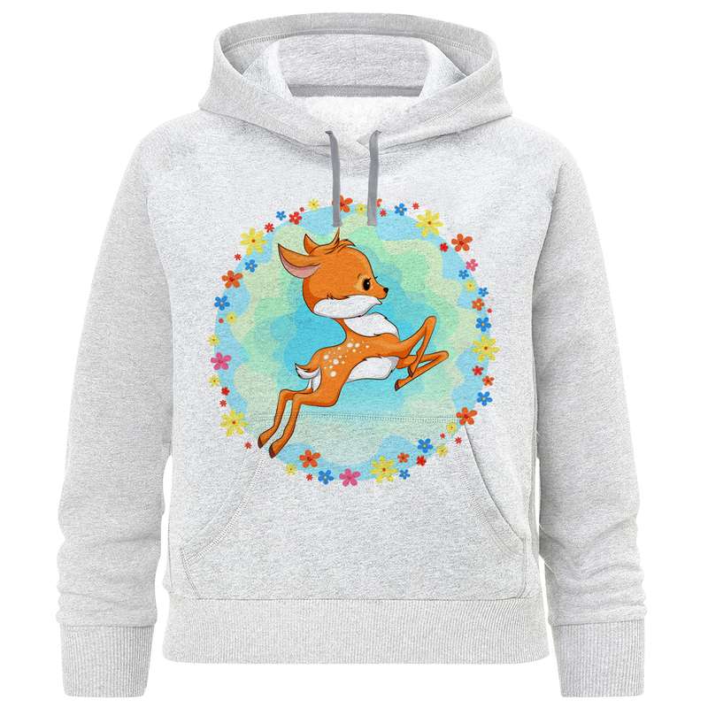 هودی دخترانه مدل آهو F1050