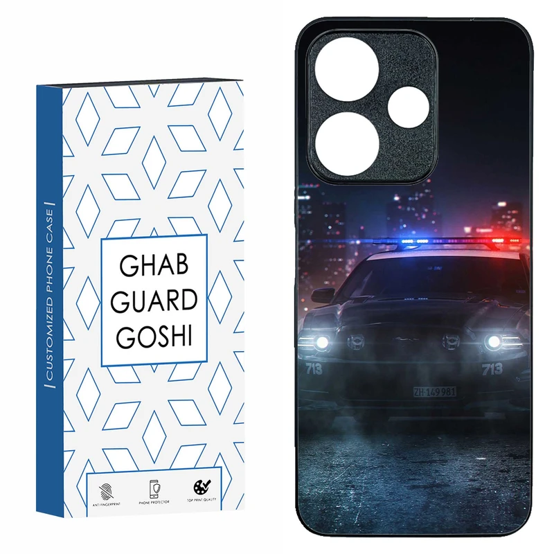 کاور قاب گارد گوشی طرح پلیسی کد TPU-139 مناسب برای گوشی موبایل شیائومی  REDMI 13  