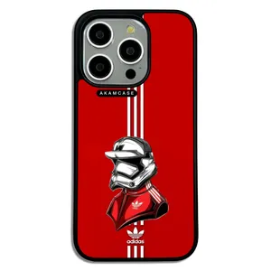 AKAM AMC-WA15PRO-ADIDAS-45 Cover For Apple iPhone 15 Pro