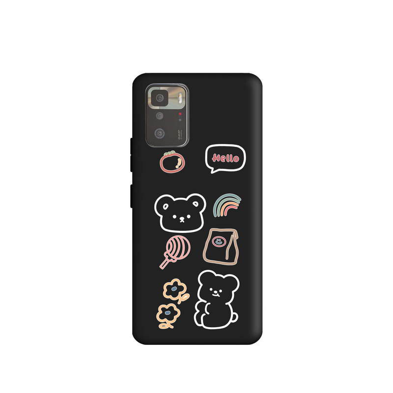 کاور طرح خرس کیوت کد m2971 مناسب برای گوشی موبایل شیائومی Redmi Note 10 Pro 5G / Poco X3 GT