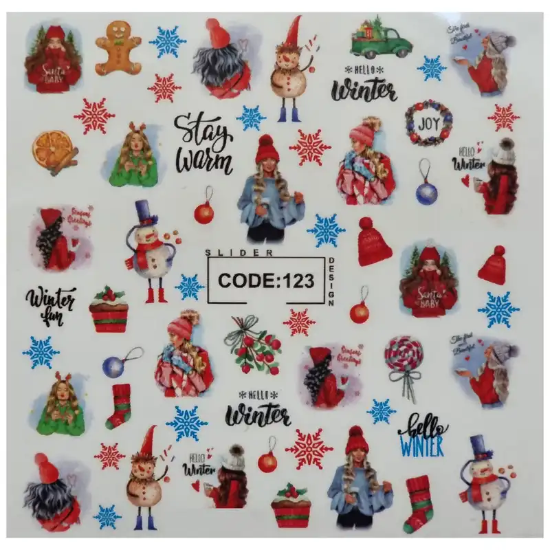 لنز ناخن مدل 123