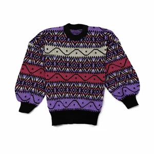 پلیور یقه گرد زنانه مدل R400