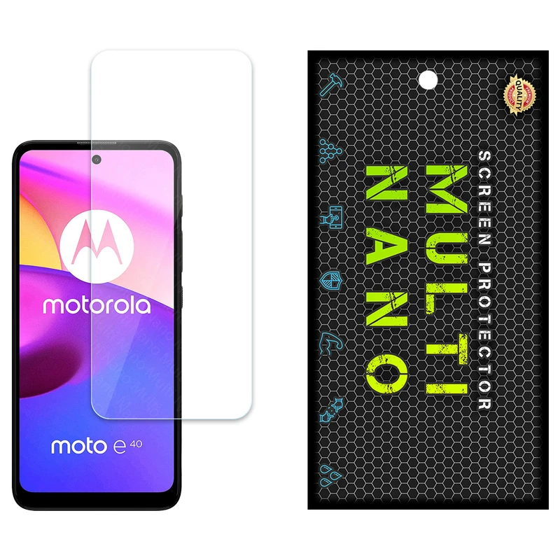 محافظ صفحه نمایش مولتی نانو مدل X-S1N مناسب برای گوشی موبایل موتورولا Moto E40