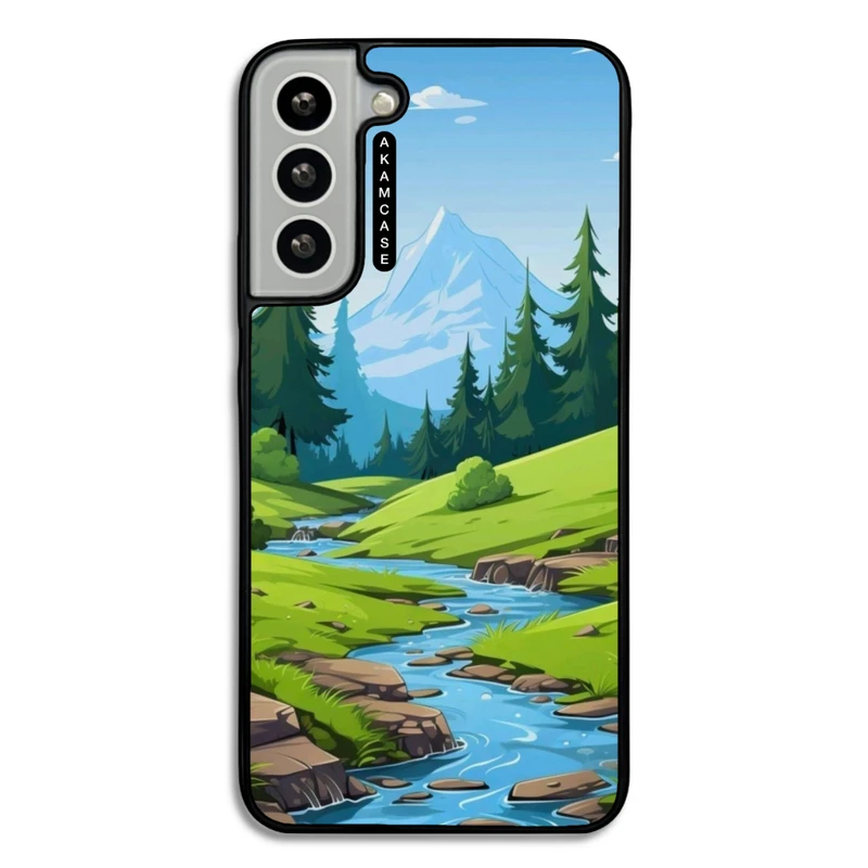 کاور آکام مدل AMC-WSGS22P-NATURE-19 مناسب برای گوشی موبایل سامسونگ Galaxy S22 Plus
