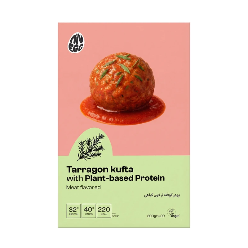 پودر کوفته ترخون نیمه آماده گیاهی نیواگ - 300 گرم