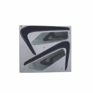 برچسب باک موتور سیکلت کد S1236 بسته 4 عددی