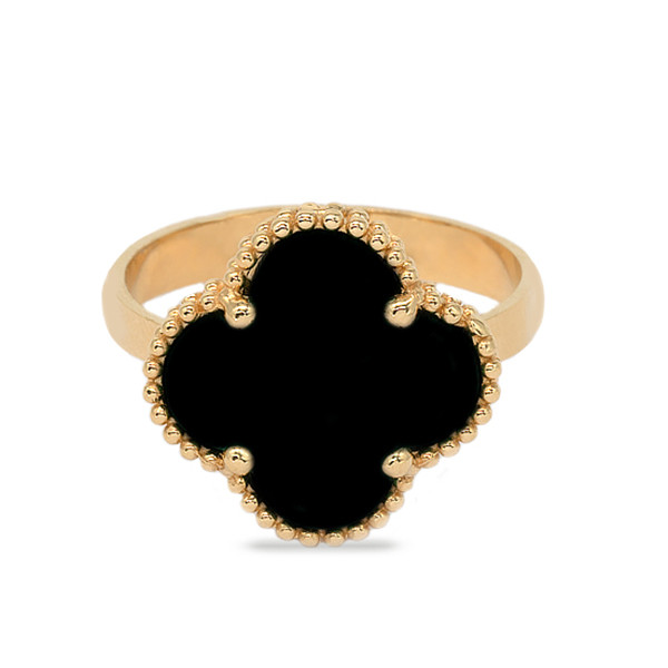 انگشتر طلا 18 عیار زنانه دوست خوب مدل  ونکلیف