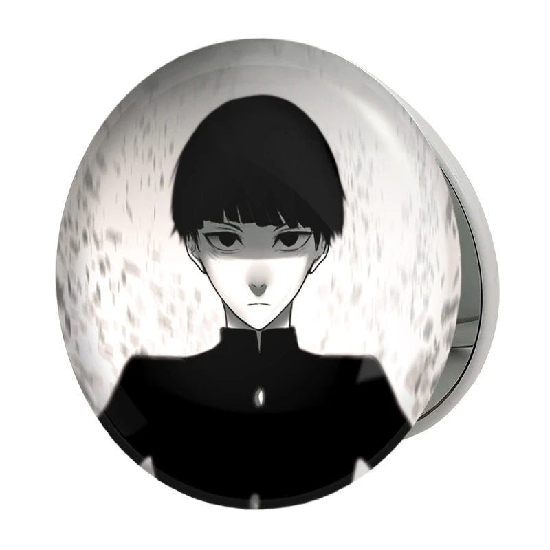 آینه جیبی خندالو طرح شییکو انیمه موب سایکو Mob Psycho 100 مدل تاشو کد 24461 
