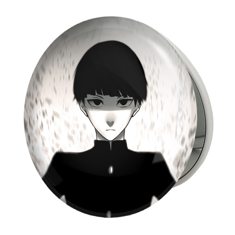 آینه جیبی خندالو طرح شییکو انیمه موب سایکو Mob Psycho 100 مدل تاشو کد 24461 