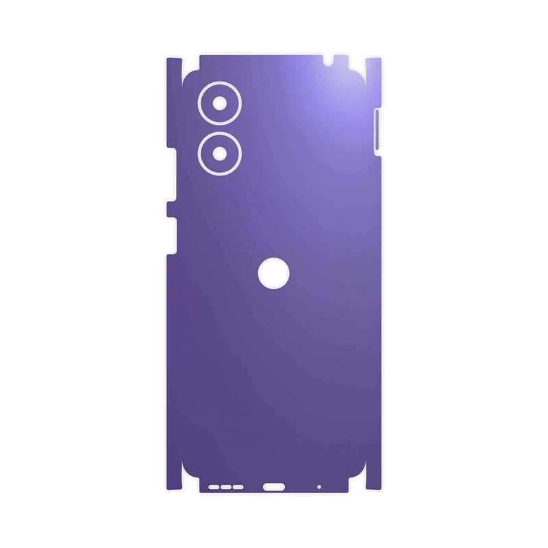 برچسب پوششی ماهوت مدل Matte-BlueBerry-FullSkin مناسب برای گوشی موبایل موتورولا Moto G04