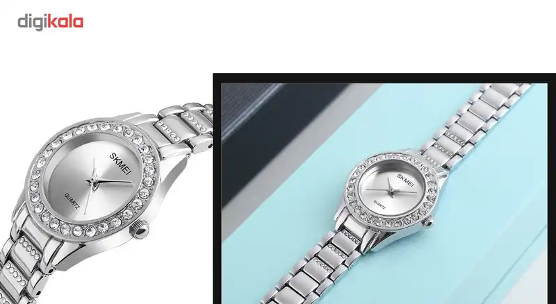 ساعت مچی عقربه ای زنانه اسکمی مدل 1262 کد 02