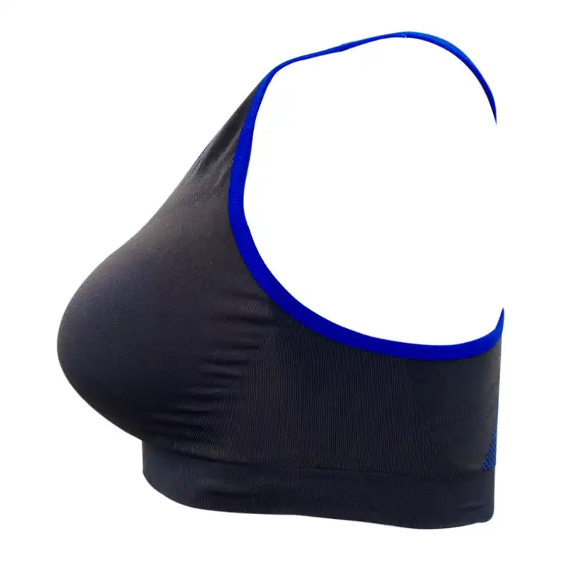 نیم تنه ورزشی زنانه مدل بدون فنر رنگ طوسی