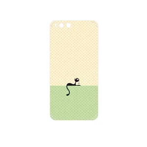 MAHOOT Minimal Internet Cat Icon Cover Sticker for Xiaomi Mi 6