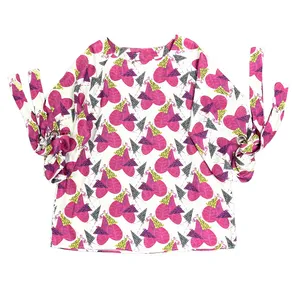 بلوز زنانه مدل آستین واشری