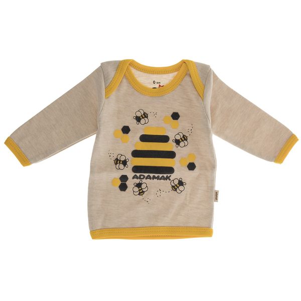 تی شرت آستین بلند نوزادی آدمک مدل Bee تی شرت آستین بلند نوزادی آدمک مدل Bee