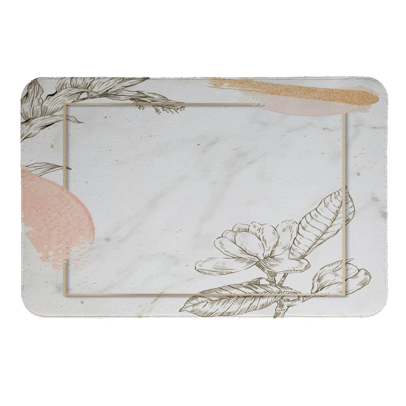  پادری طرح گل کد 8523 سایز 60 × 40 سانتی‌متر