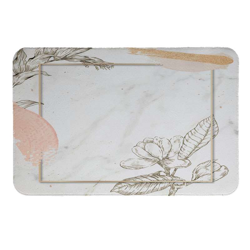 پادری طرح گل کد 8523 سایز 60 × 40 سانتی‌متر