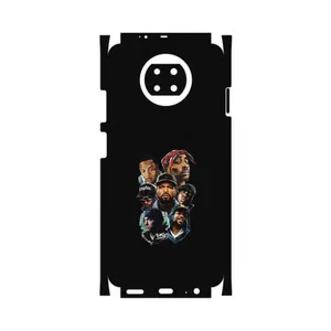 MAHOOT Great Rappers Digital Art-FullSkin Cover Sticker for Xiaomi Redmi Note 9T