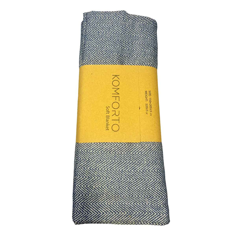 شال مبل مدل کامفورت طرح زیکزاک سایز 205x150