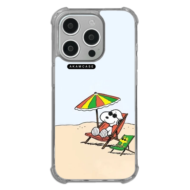 کاور آکام مدل AMCWTA15PRO-SNOOPY5 مناسب برای گوشی موبایل اپل iPhone 15 Pro