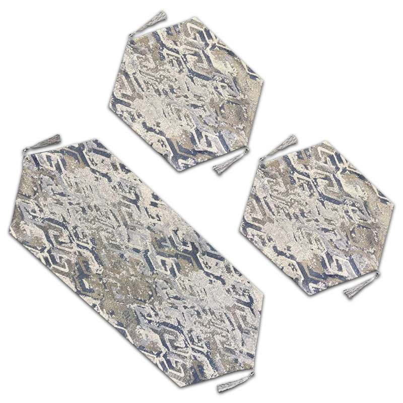 ست رومیزی 3تکه عسی مدل ریما کد RM03