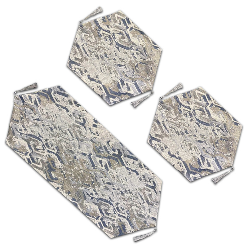 ست رومیزی 3تکه عسی مدل ریما کد RM03