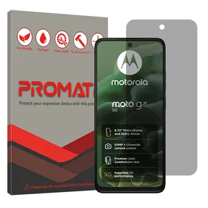 Promate Resistant model privacy screen protector suitable for Motorola Moto G35 Mobile phone 