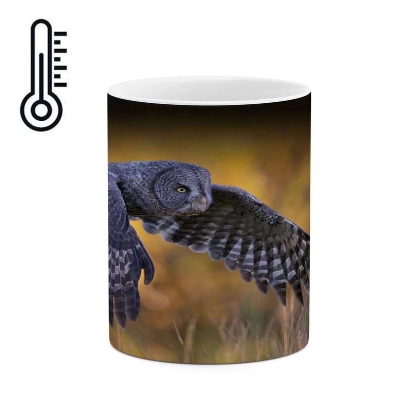 ماگ حرارتی کاکتی مدل جغد کد mgh15456