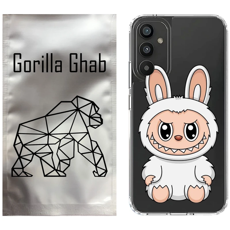 کاور گوریلا قاب مدل CLG کد 113 طرح لبوبو Labubu مناسب برای گوشی موبایل سامسونگ Galaxy A35 / A55