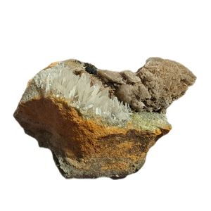 سنگ راف مدل کلسیت همرشدی کوارتز اپیدوت دکوری کلکسیونی کد312