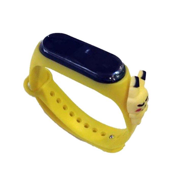 ساعت مچی دیجیتال دخترانه مدل عروسکی طرح پوکمون