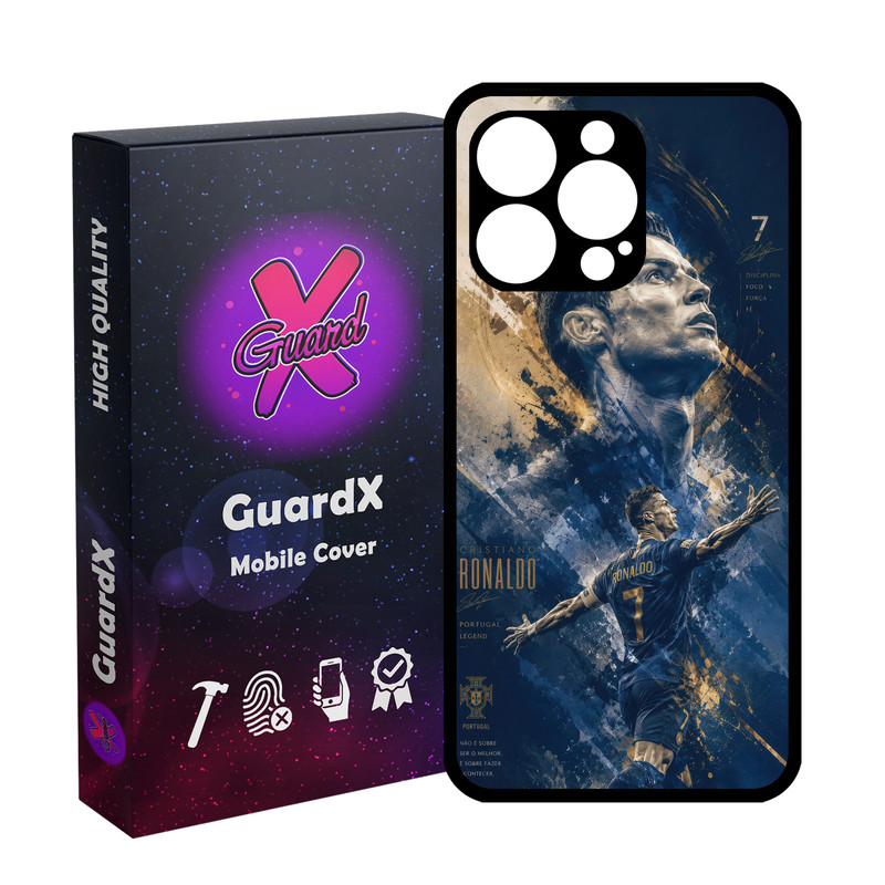 کاور گارد ایکس طرح کریستیانو رونالدو مدل 11154 مناسب برای گوشی موبایل اپل iPhone 13 Pro