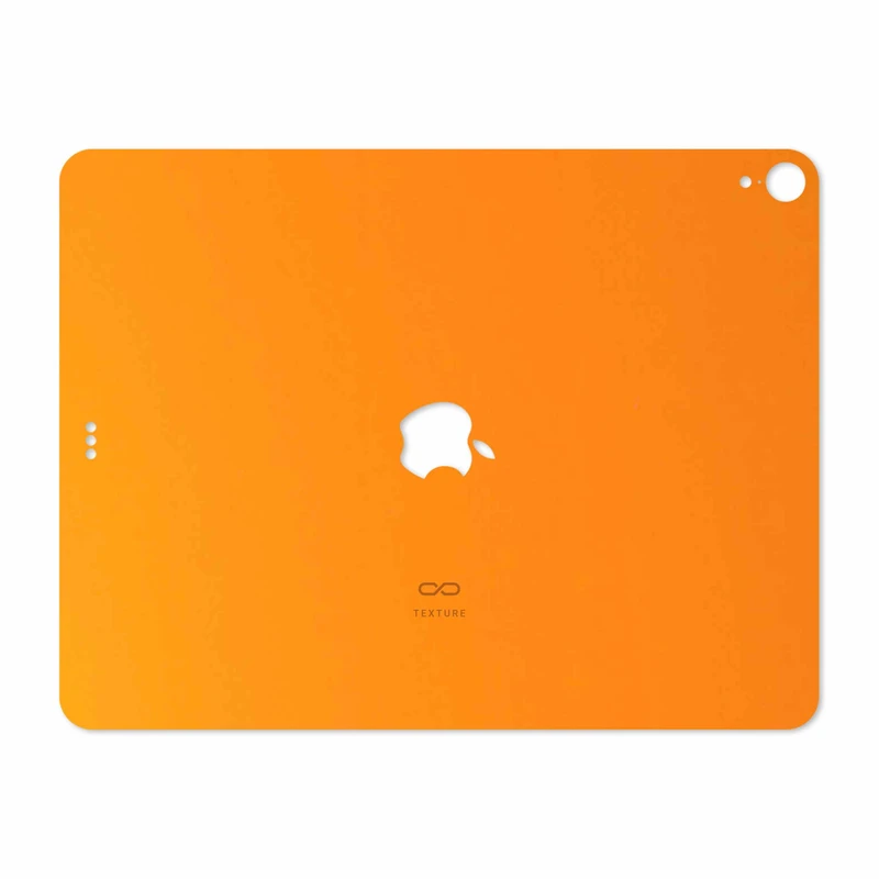 برچسب پوششی ماهوت مدل Matte-Orange مناسب برای تبلت اپل iPad Pro 12.9 (GEN 3) 2018 A1876