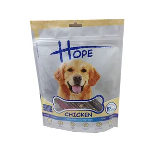 تشویقی سگ هوپ مدل جرکی مرغ وزن 100 گرم