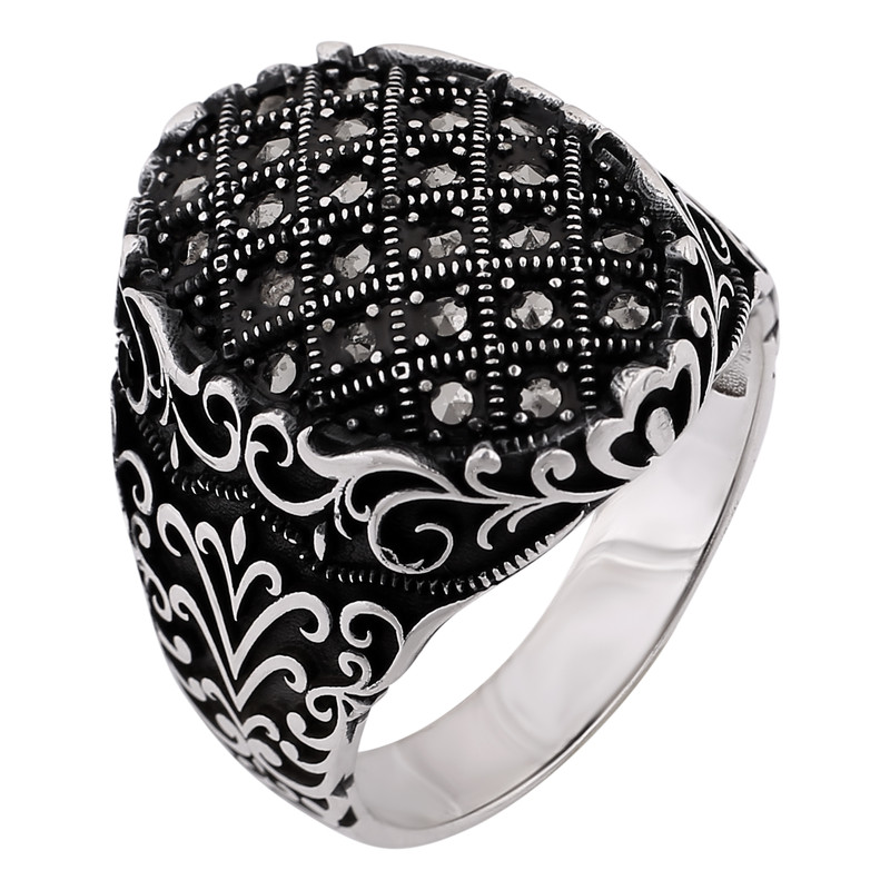 انگشتر نقره مردانه کد R3219