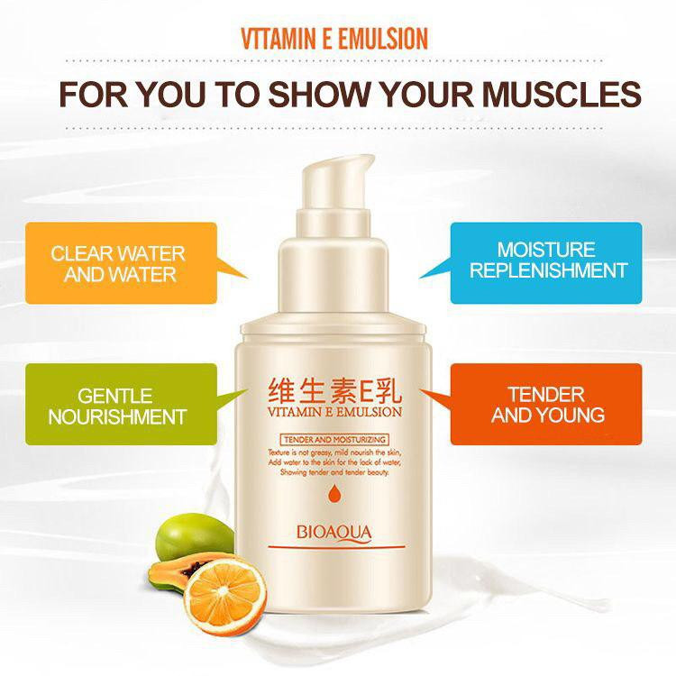تونیک پوست بایو آکوا مدل VITAMIN E حجم 100 میلی لیتر تونیک پوست بایو آکوا مدل VITAMIN E حجم 100 میلی لیتر