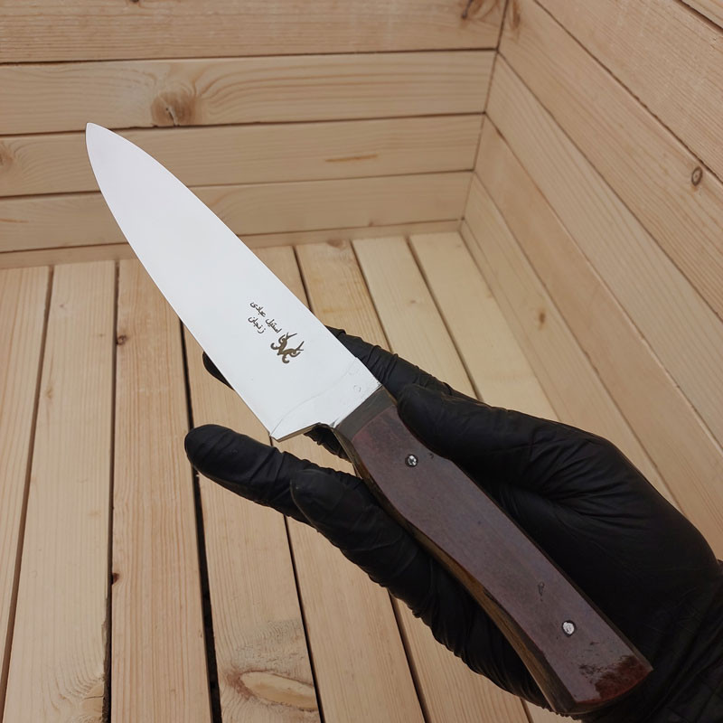 سرویس چاقو آشپزخانه 3 پارچه استیل عبادی زنجان کد 805