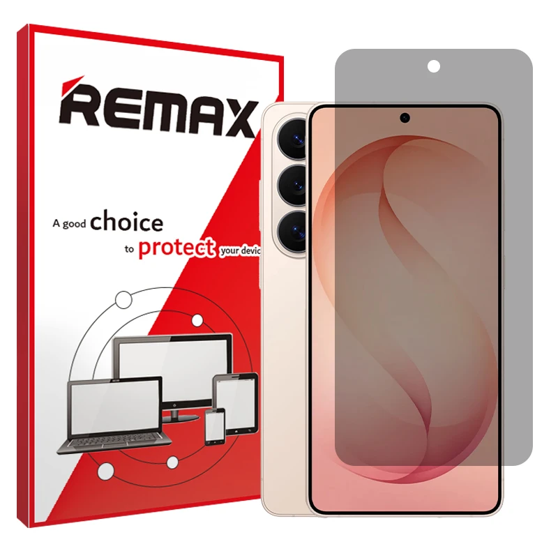 محافظ صفحه نمایش حریم شخصی ریمکس مدل هیدروژلی مناسب برای گوشی موبایل سامسونگ Galaxy S26 Ultra