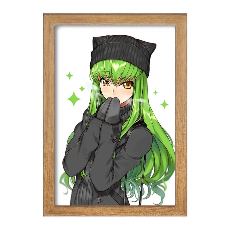 تابلو خندالو مدل C.C سی سی انیمه کد گیاس Code Geass  کد 13080