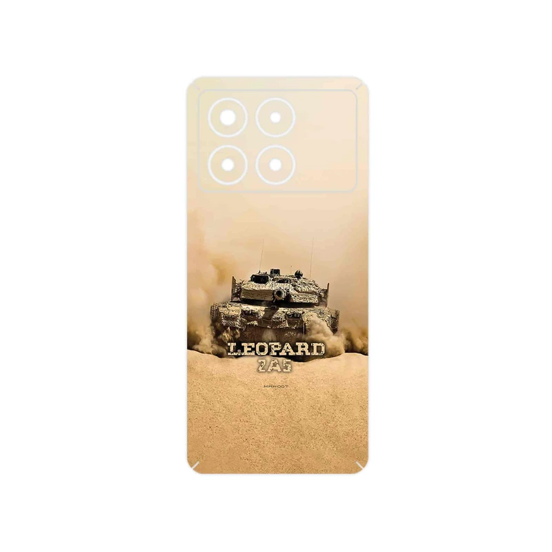 برچسب پوششی ماهوت مدل Leopard_2A5_tank مناسب برای گوشی موبایل شیائومی Poco X6 Pro