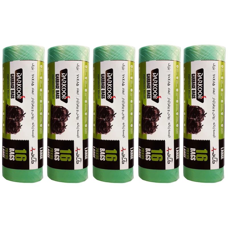 کیسه زباله دارکوب کد G16 مجموعه 5 عددی