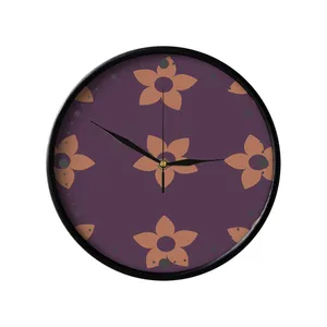 ساعت دیواری مدوپد طرح شاخسار گل مدل png00108