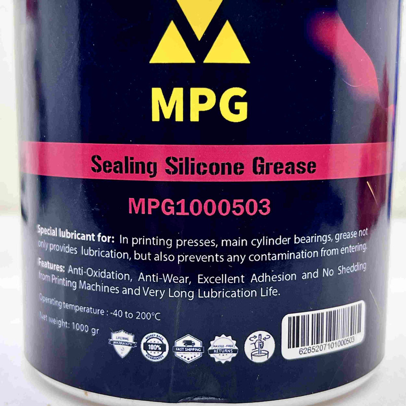 گریس سیلیکونی آب بند ام پی جی مدل 503 وزن 1000 گرم